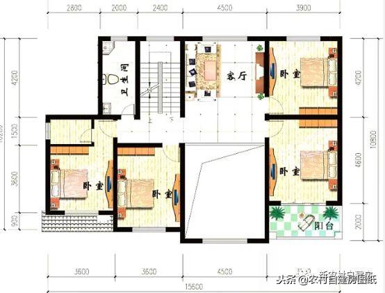 150平復(fù)式三層別墅設(shè)計圖，獨特設(shè)計讓您耳目一新。