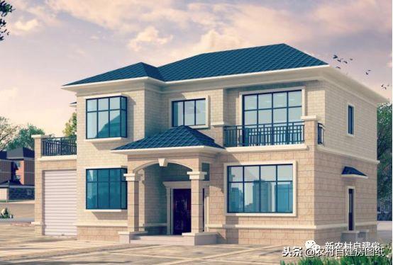 3款2層別墅設(shè)計圖助你抱得美人歸，過年相親不在沒底氣！