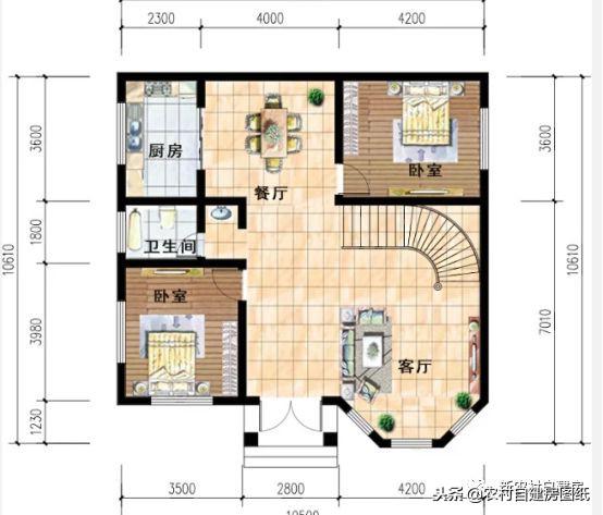 3款2層別墅設(shè)計圖助你抱得美人歸，過年相親不在沒底氣！