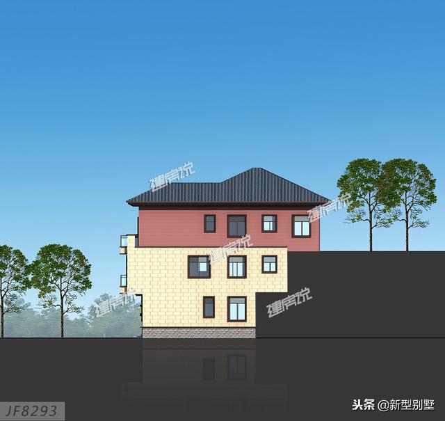 半山坡自建房，不會因?yàn)榈匦味绊懨烙^，真是長見識了