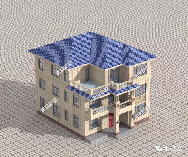 12×13.5米農(nóng)村自建房，老家父母的養(yǎng)老之所。