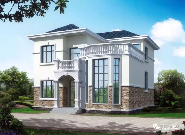 漂亮精致的兩層復(fù)式別墅設(shè)計(jì)圖，獨(dú)特的造型，正在熱賣中.....