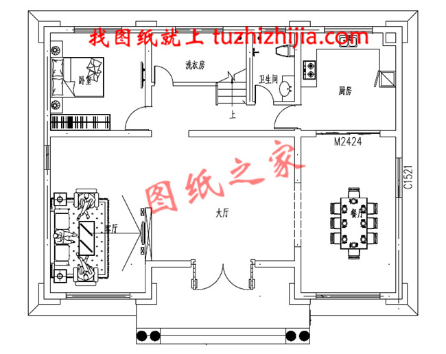 2024二層農(nóng)村新款別墅設(shè)計圖，建一棟就非常有面子