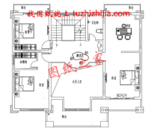 2024二層農(nóng)村新款別墅設(shè)計圖，建一棟就非常有面子