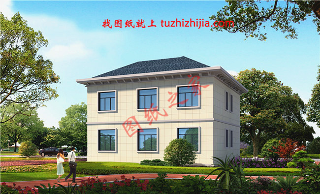 6套獨棟花園別墅設(shè)計圖，帶院子更宜居！