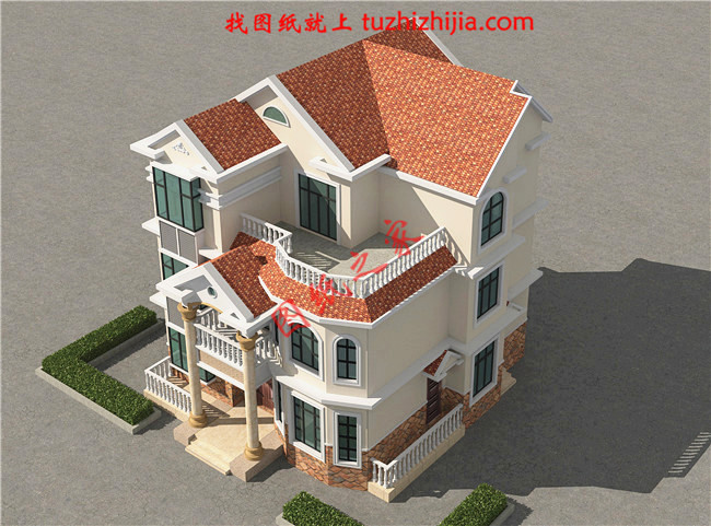 6套獨棟花園別墅設(shè)計圖，帶院子更宜居！