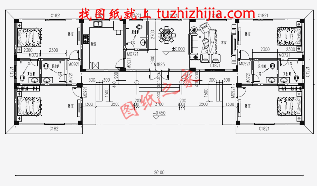 6套獨棟花園別墅設(shè)計圖，帶院子更宜居！