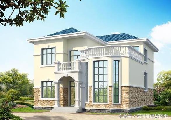 20萬(wàn)到40萬(wàn)的別墅設(shè)計(jì)圖，錢花的值，城里2套房都不換！