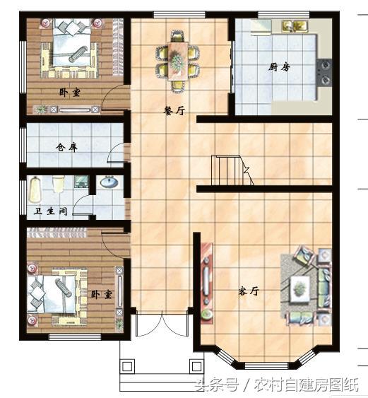 20萬(wàn)到40萬(wàn)的別墅設(shè)計(jì)圖，錢花的值，城里2套房都不換！