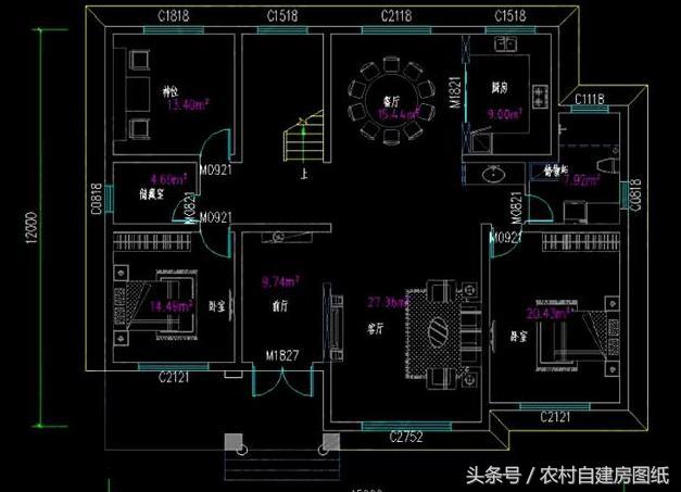 20萬(wàn)到40萬(wàn)的別墅設(shè)計(jì)圖，錢花的值，城里2套房都不換！