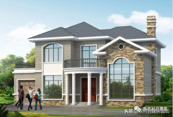 農(nóng)村帶車庫別墅設(shè)計(jì)圖，才30萬，您還在等什么？