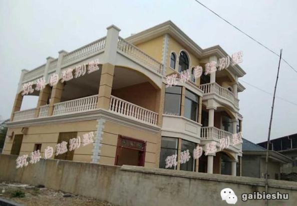 三層別墅設(shè)計圖，130平米，設(shè)計獨(dú)特外觀大氣上檔次。