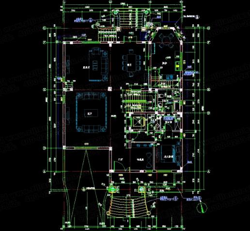 三層170平帶地下車庫別墅設(shè)計(jì)圖，戶型精美，外觀精美！