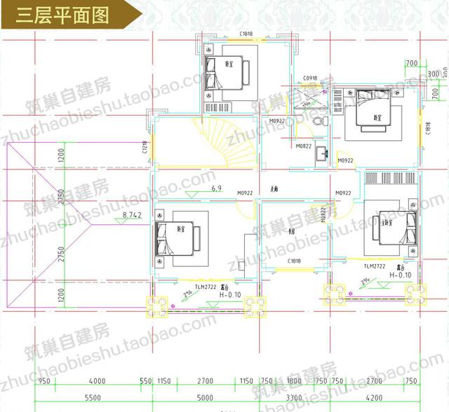 4套三層別墅設(shè)計(jì)圖，每一款都帶落地窗和車(chē)庫(kù)，彰顯現(xiàn)代時(shí)尚！