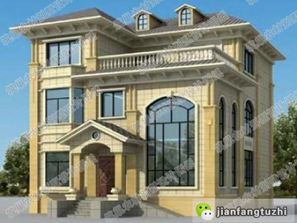 5款別墅設(shè)計圖，造價低廉，建筑結(jié)構(gòu)水電齊全。