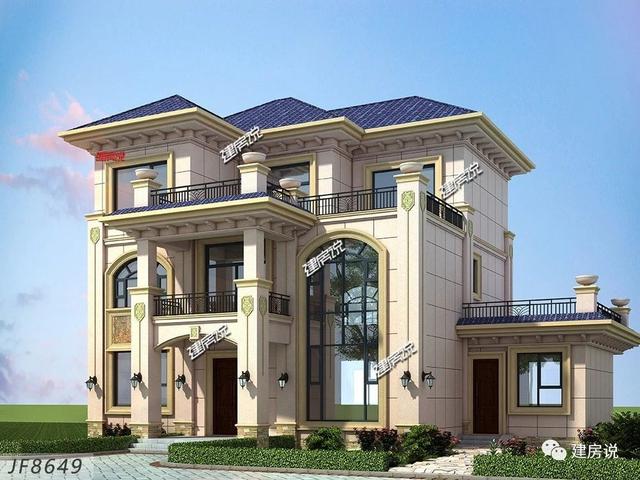 魅力四射的別墅設(shè)計(jì)圖，圖紙選的好，房子差不了！