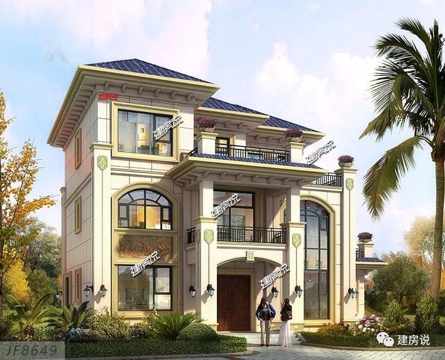 魅力四射的別墅設(shè)計(jì)圖，圖紙選的好，房子差不了！