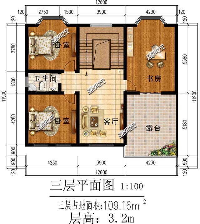 三層別墅設計圖，這魅力擋不住，看一眼就愛上它啦！