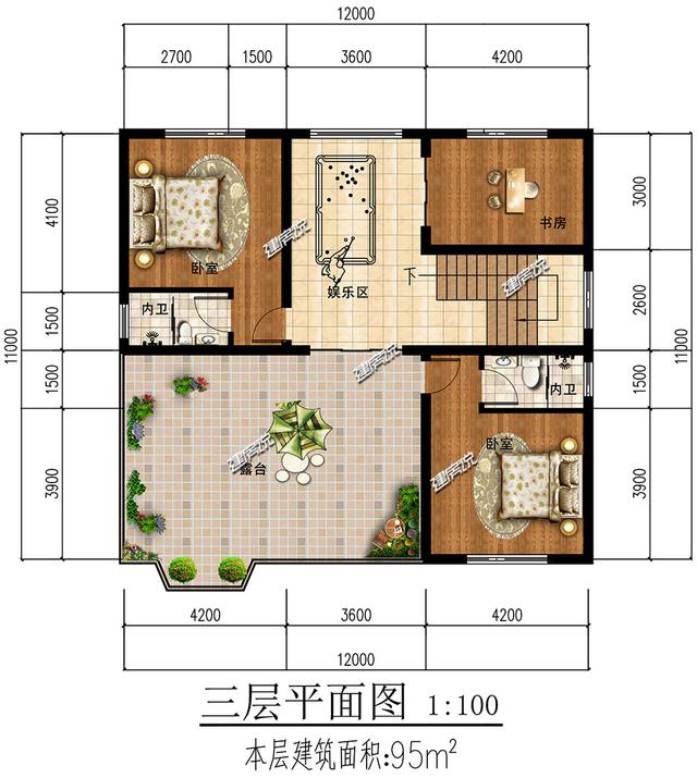 三層別墅設計圖，這魅力擋不住，看一眼就愛上它啦！