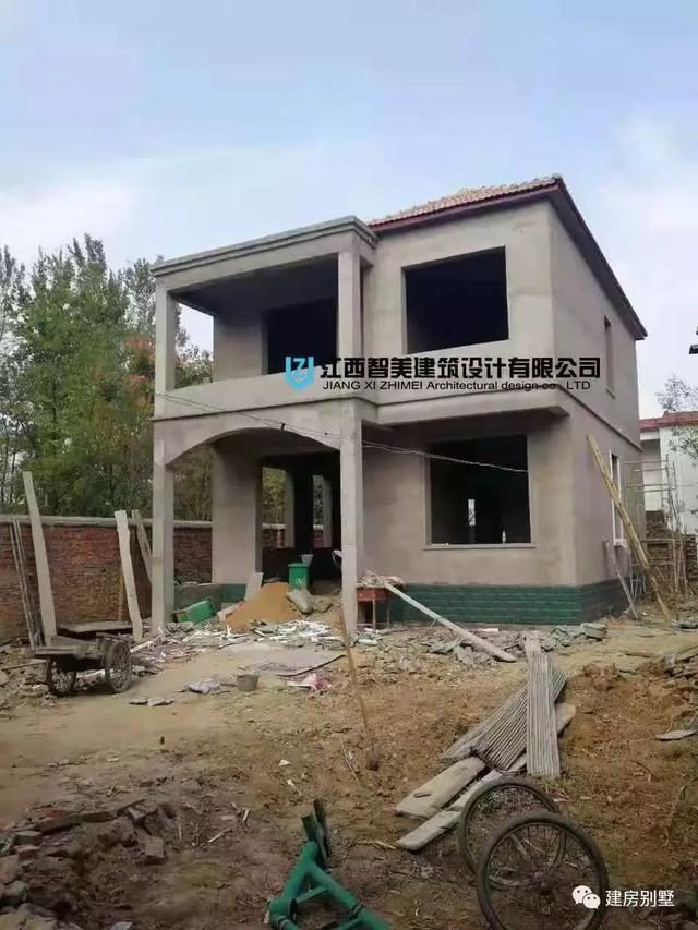 小別墅設計圖，從開建到現(xiàn)在，僅花了20W.