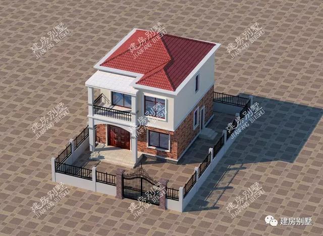 小別墅設計圖，從開建到現(xiàn)在，僅花了20W.