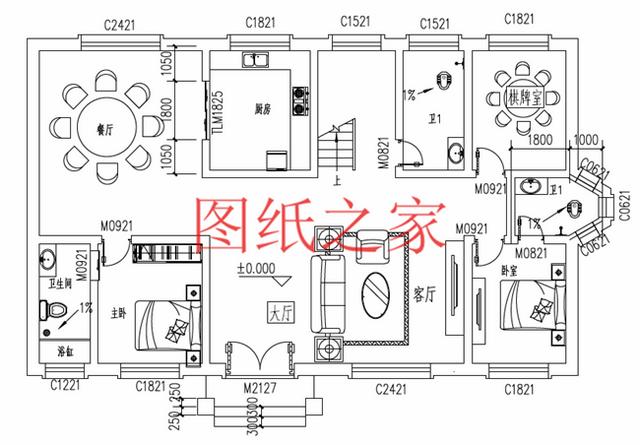6套農(nóng)村二層別墅設計圖，160平米30萬，一起來看看吧！