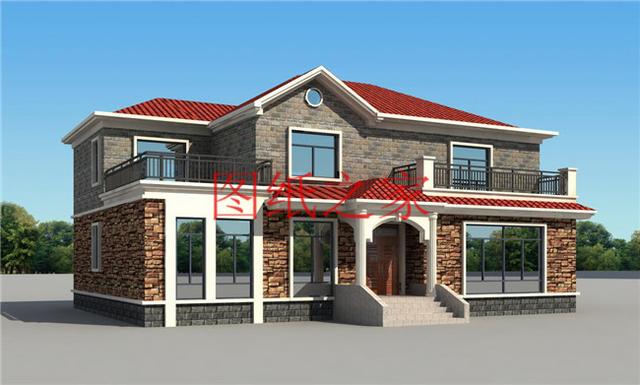 6套農(nóng)村二層別墅設計圖，160平米30萬，一起來看看吧！