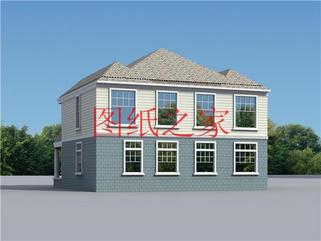 6套農(nóng)村二層別墅設計圖，160平米30萬，一起來看看吧！