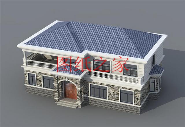 6套農(nóng)村二層別墅設計圖，160平米30萬，一起來看看吧！