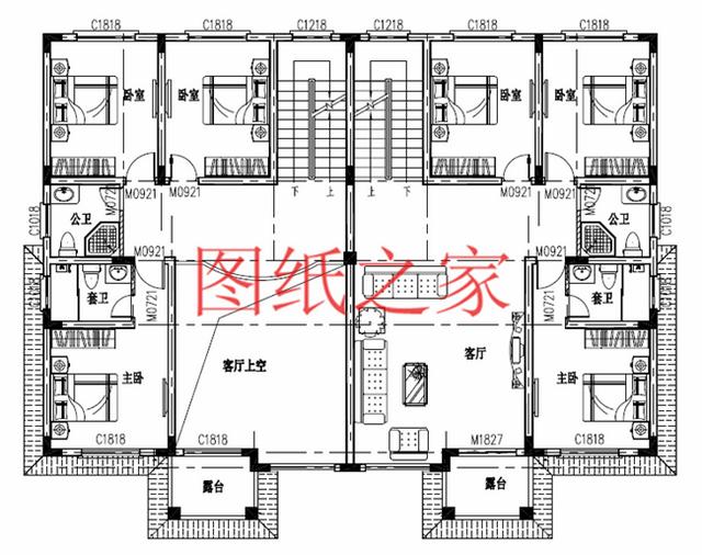 分享5套三層雙拼別墅設計圖，兄弟倆齊心協(xié)力建別墅！