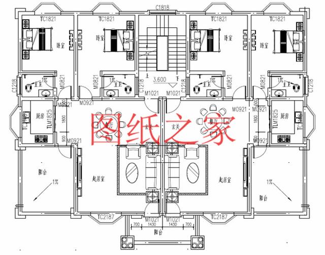 分享5套三層雙拼別墅設計圖，兄弟倆齊心協(xié)力建別墅！