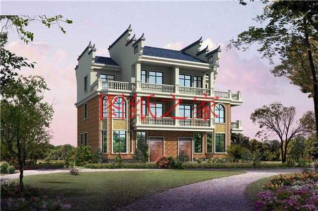 分享5套三層雙拼別墅設計圖，兄弟倆齊心協(xié)力建別墅！