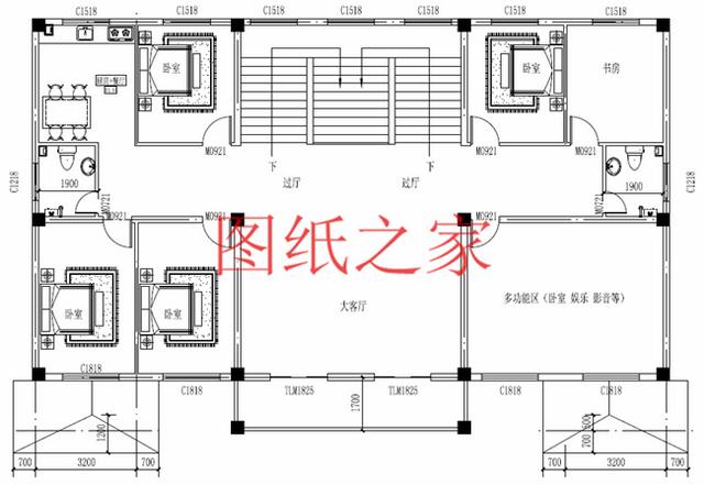 分享5套三層雙拼別墅設計圖，兄弟倆齊心協(xié)力建別墅！