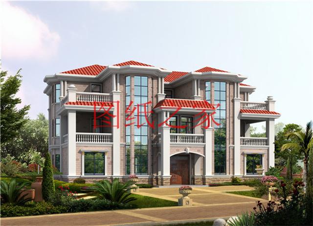 分享5套三層雙拼別墅設計圖，兄弟倆齊心協(xié)力建別墅！