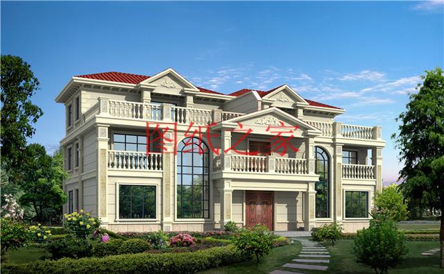 分享5套三層雙拼別墅設計圖，兄弟倆齊心協(xié)力建別墅！