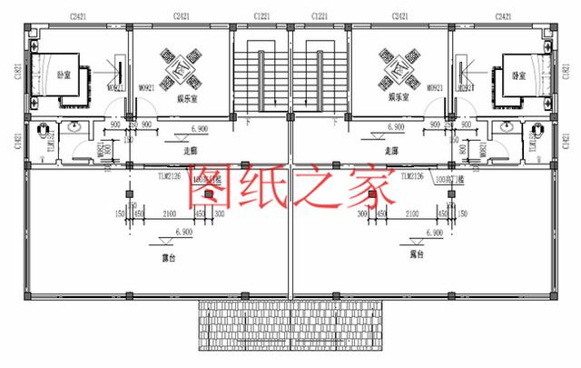分享5套三層雙拼別墅設計圖，兄弟倆齊心協(xié)力建別墅！