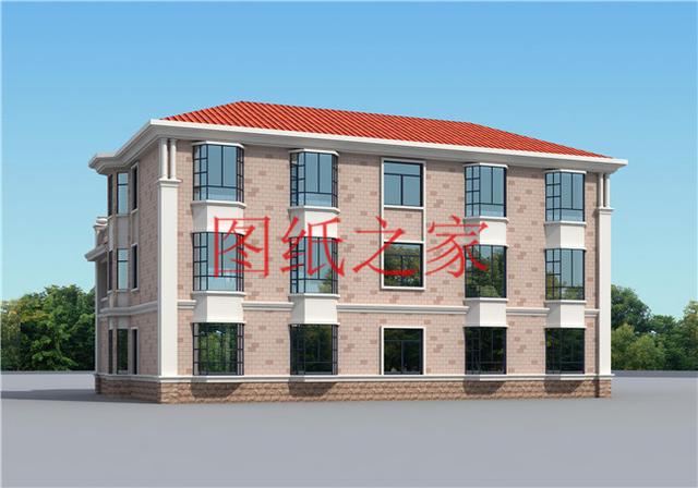 分享5套三層雙拼別墅設計圖，兄弟倆齊心協(xié)力建別墅！