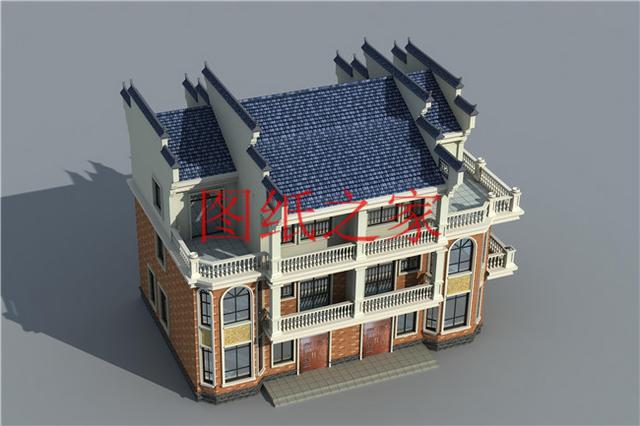 分享5套三層雙拼別墅設計圖，兄弟倆齊心協(xié)力建別墅！