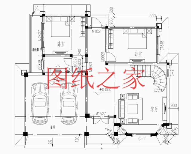 簡(jiǎn)約美觀、經(jīng)濟(jì)實(shí)用的二層別墅設(shè)計(jì)圖，非常符合您建房的實(shí)際需要！