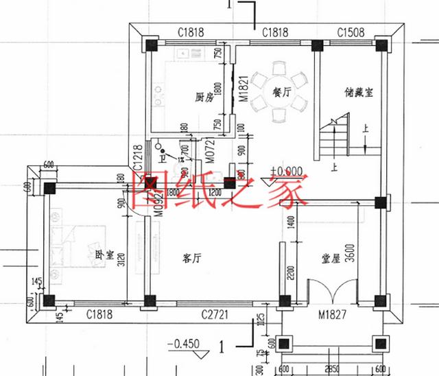 30萬三層別墅設(shè)計(jì)圖，100平米的方正戶型，舒適宜居、美觀大氣！