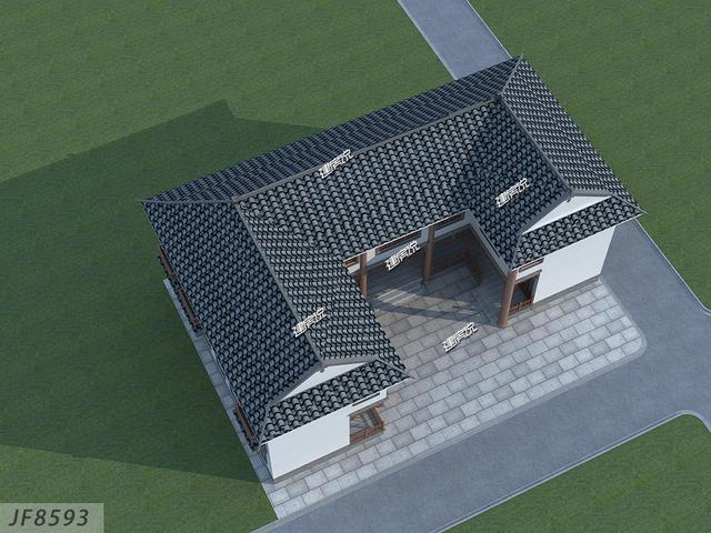 新款農(nóng)村自建房，在老家有棟別墅，一家人其樂融融！