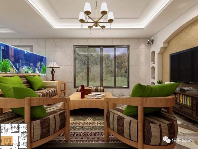 田園別墅設(shè)計圖，內(nèi)外兼修，設(shè)計獨特，外觀靚麗。