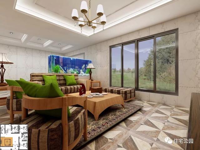 田園別墅設(shè)計圖，內(nèi)外兼修，設(shè)計獨特，外觀靚麗。