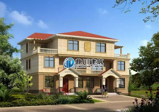 8套雙拼別墅設(shè)計(jì)圖，兄弟別墅這樣建，氣派實(shí)用有面子。