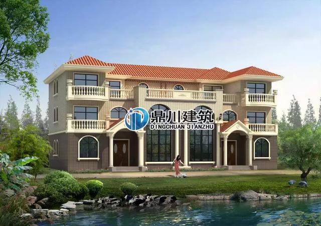 8套雙拼別墅設(shè)計(jì)圖，兄弟別墅這樣建，氣派實(shí)用有面子。