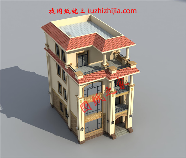 美觀三層半農(nóng)村自建房圖片，大家都喜歡的溫馨住宅！