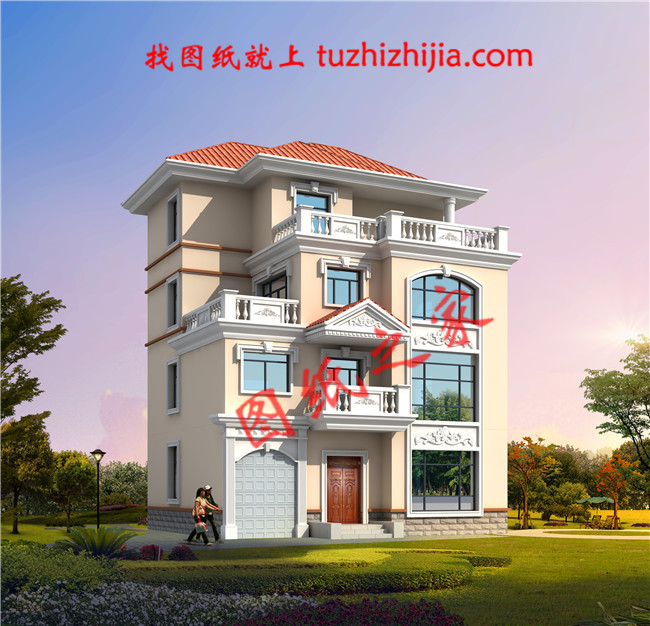 美觀三層半農(nóng)村自建房圖片，大家都喜歡的溫馨住宅！