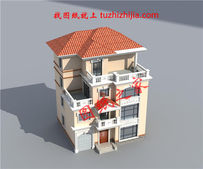 美觀三層半農(nóng)村自建房圖片，大家都喜歡的溫馨住宅！