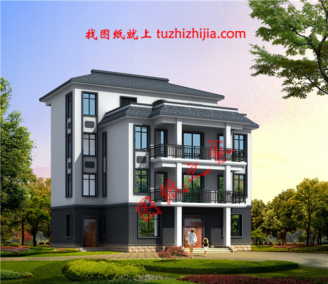 美觀三層半農(nóng)村自建房圖片，大家都喜歡的溫馨住宅！