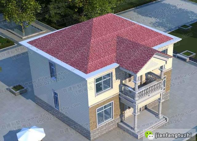 農(nóng)村二層自建房，造價(jià)25萬(wàn)120平米，經(jīng)典戶型完美設(shè)計(jì)！